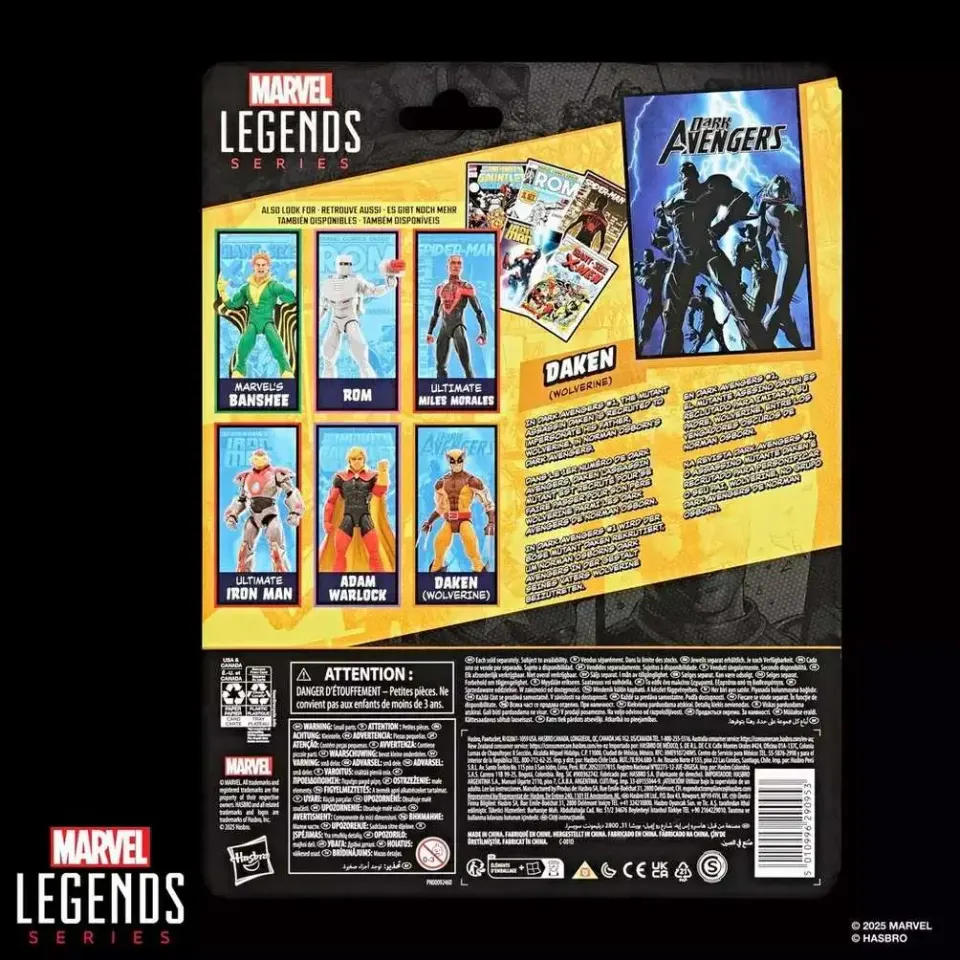 Hasbro Marvel Legends Dark Avengers Daken 6in Action Figure - Image 5