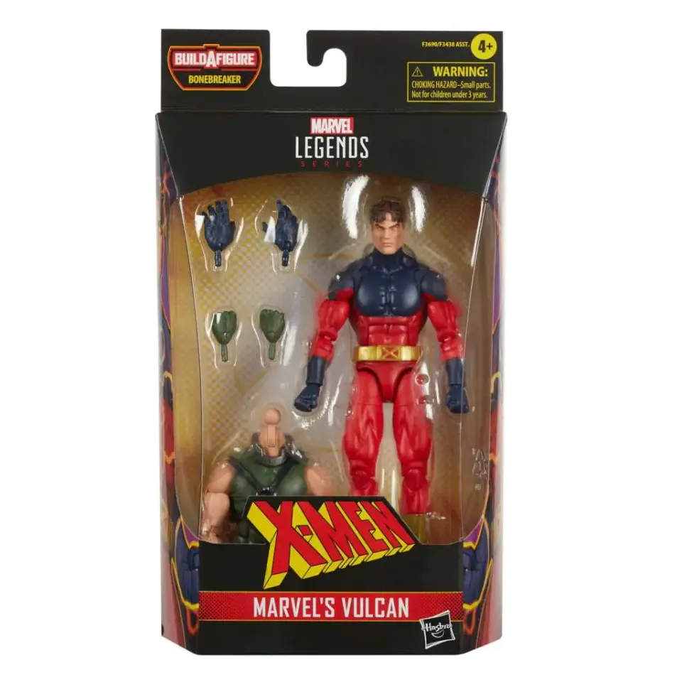 Hasbro Marvel Legends X-Men Vulcan (Bonebreaker BAF) 6" Figure - Image 6