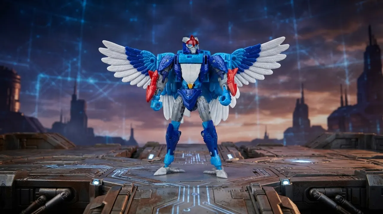 Hasbro Transformers Age of the Primes Star Eagle de lujo – Acción Figura - Image 12