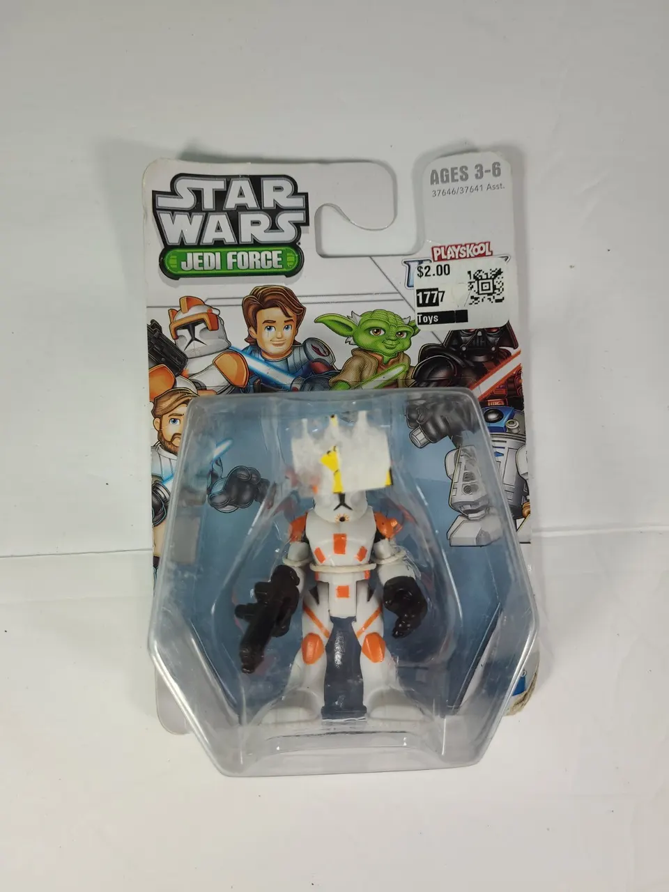 Hasbro Playskool Star Wars Jedi Force Mini Commander Cody Figure - Image 1