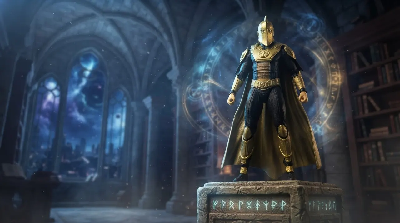 McFarlane Toys DC Multiverse Doctor Fate Injustice 7" Figure with Comic - Image 7