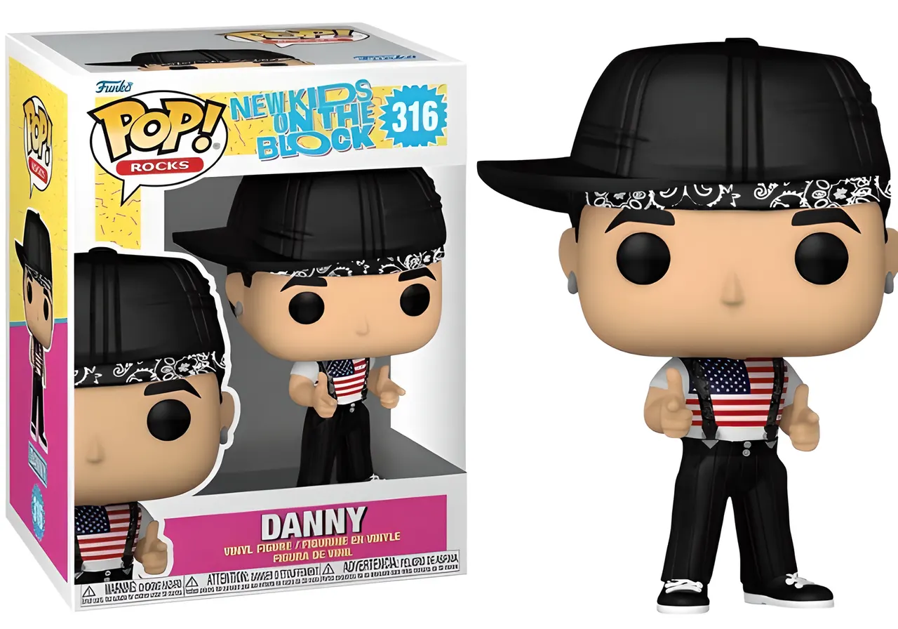 Funko Pop Rocks New Kids On The Block – Danny (Pop #59612) - Image 1