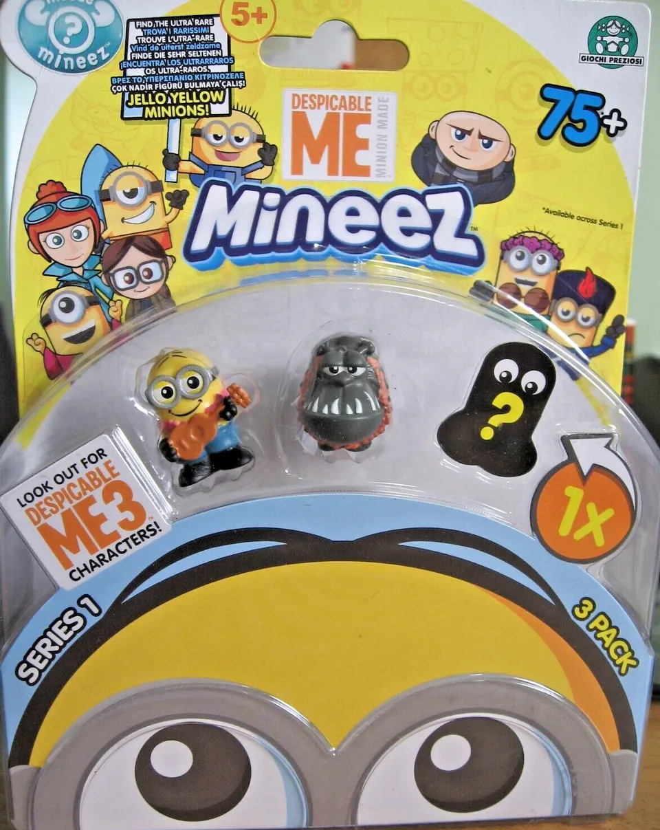 Giochi Preziosi Minions Mineez 3‑Figure Set – Evil Minion & Masher - Image 2