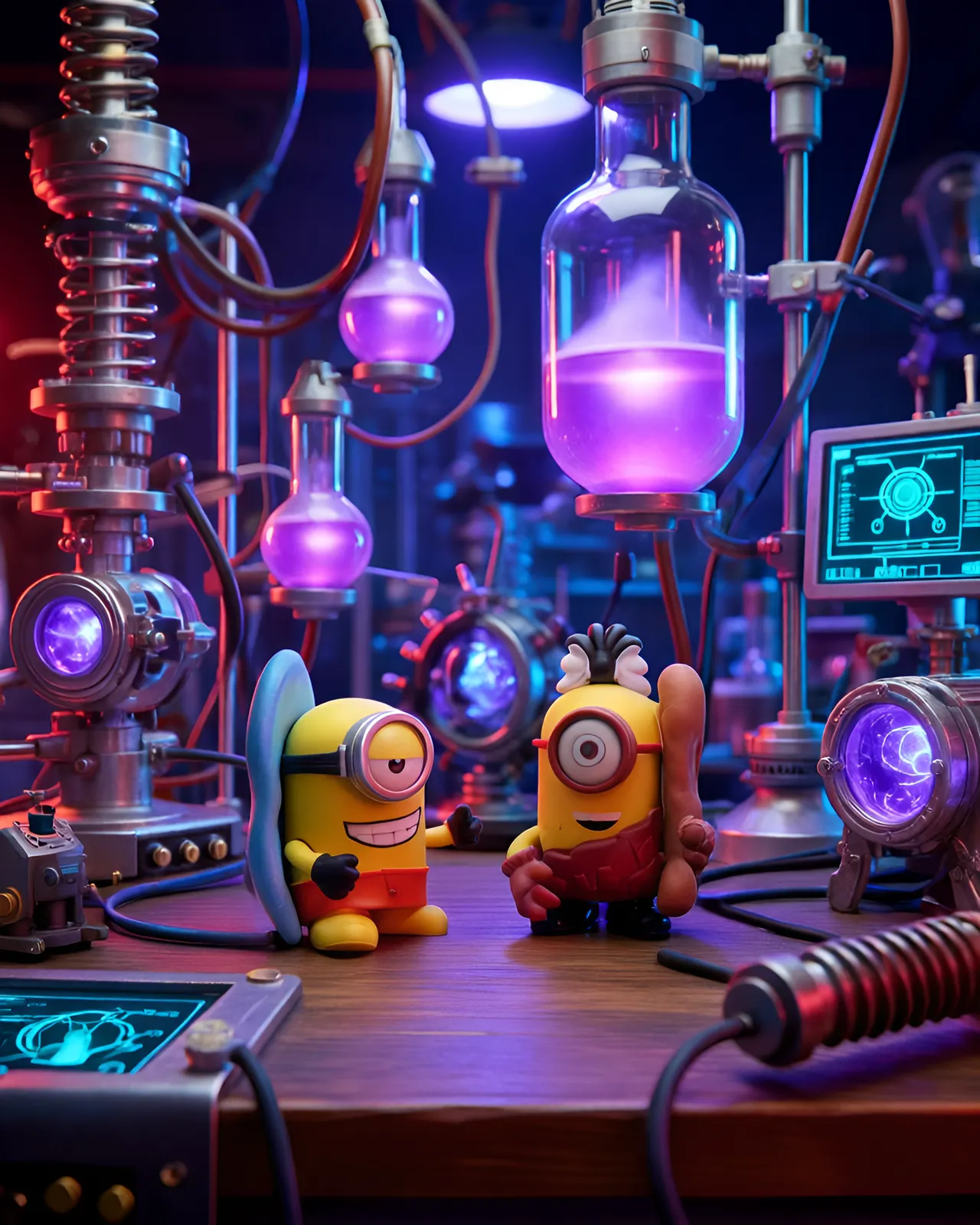 Giochi Preziosi Minions Mineez 3‑Figure Set – Evil Minion & Masher - Image 6