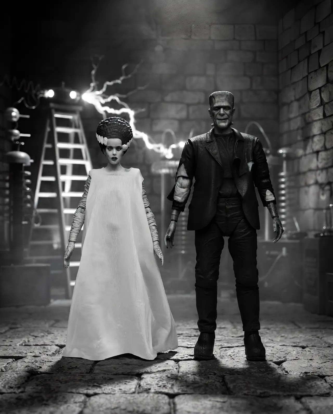 NECA Universal Monsters 90e anniversaire Bride & Monster Two-Pack - Image 10