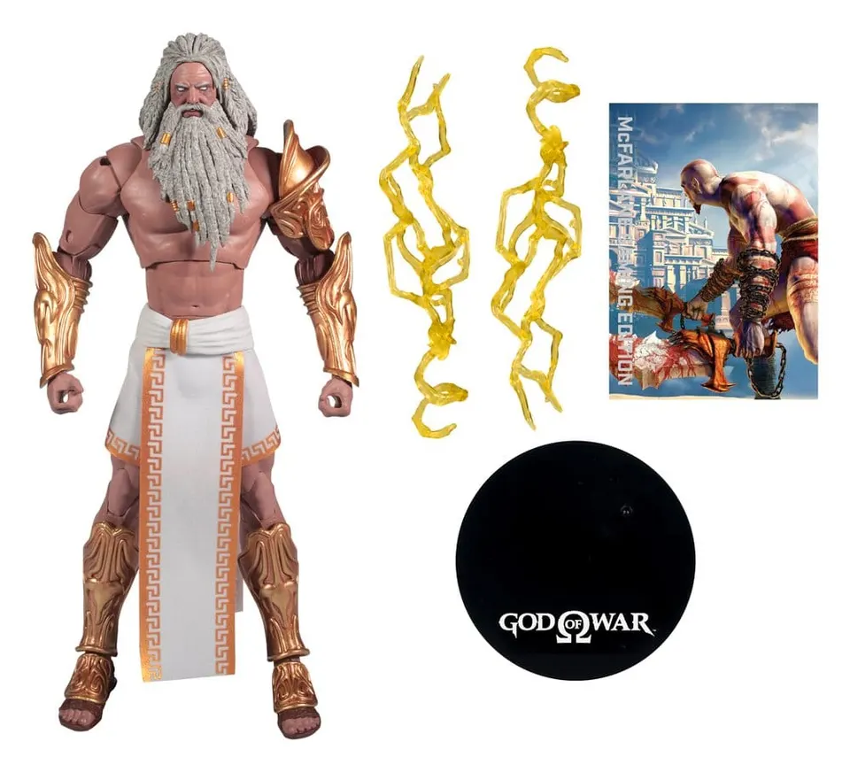 McFarlane Toys God of War Gaming Edition Zeus Action Figure 18cm - Image 2