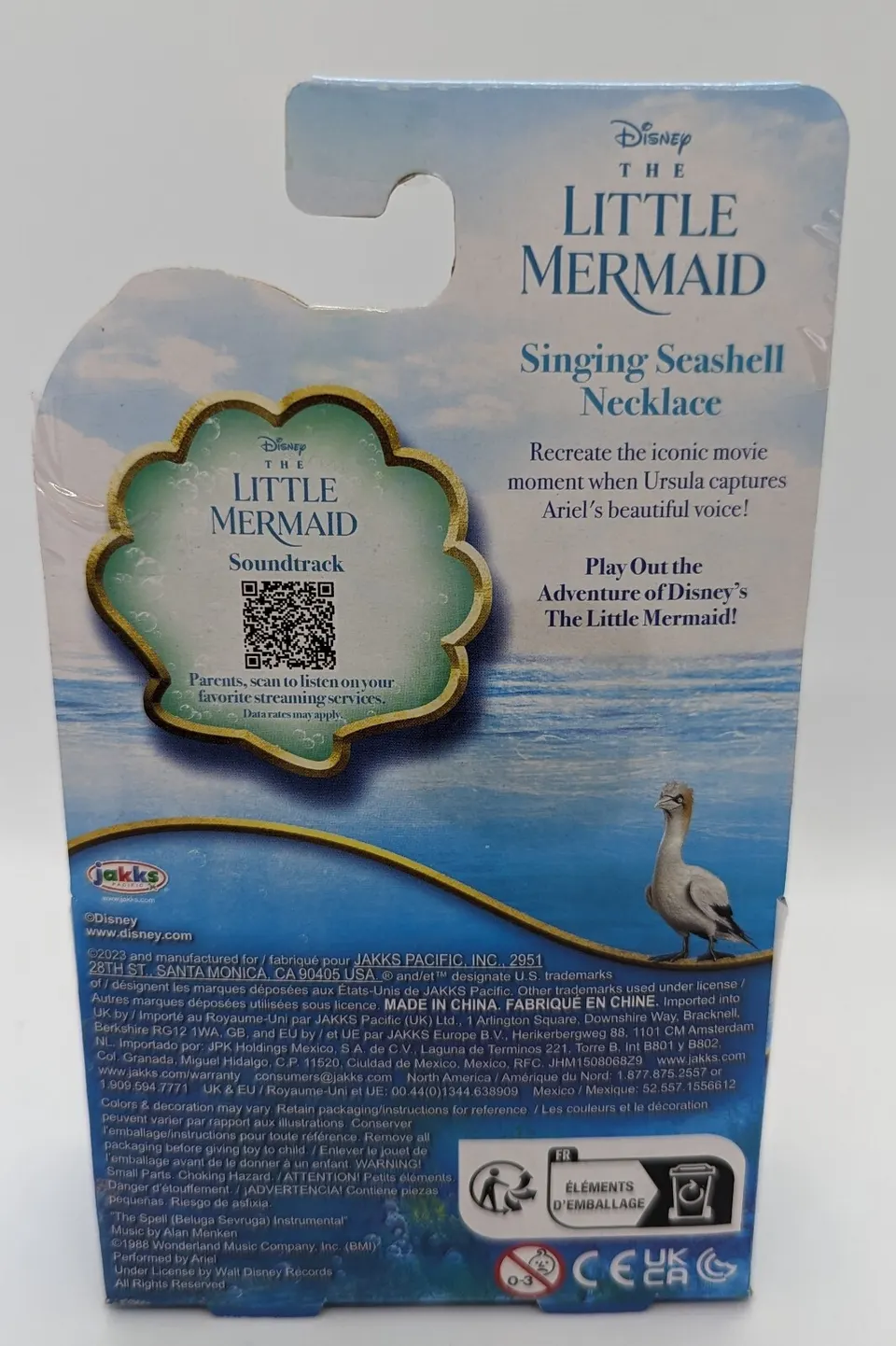 Jakks Pacific Ariel Glowing Shell Necklace – Disney The Little Mermaid - Image 2
