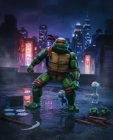 NECA TMNT ReAction Michelangelo Mirage – PX Previews 4‑Fig Set - Thumbnail 6
