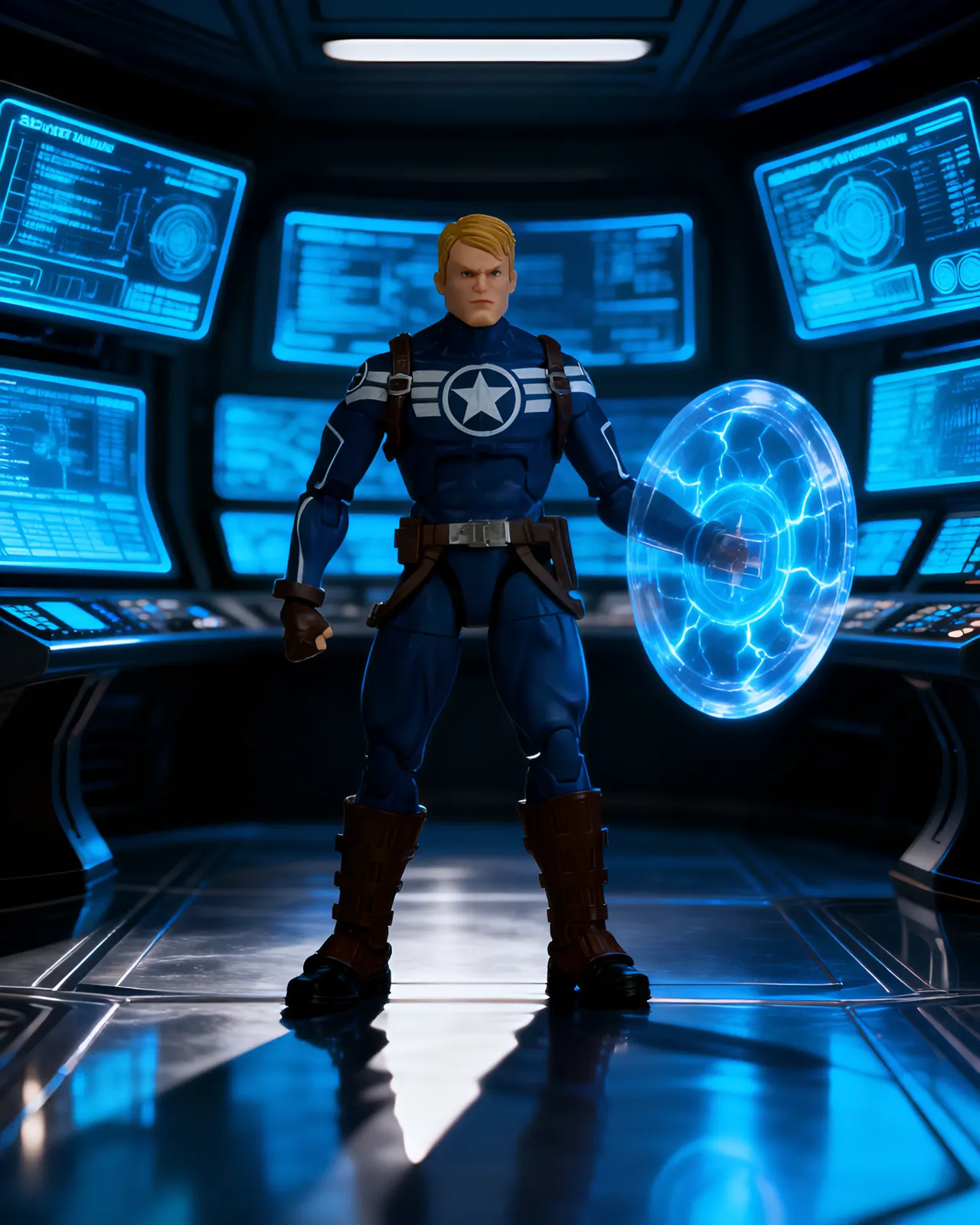 Hasbro Marvel Legends Commander Rogers Figure – Hulk BAF - Image 7