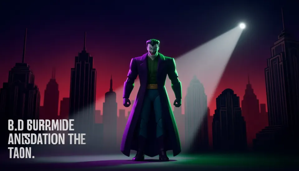 McFarlane Toys DC Build Series The Joker – Batman: Animated Series