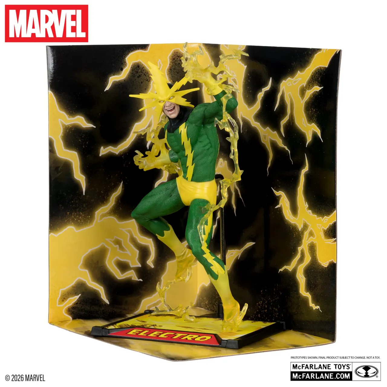 McFarlane Toys Marvel Electro 1:10 Collectible (Joe Fixit #5) - Image 3