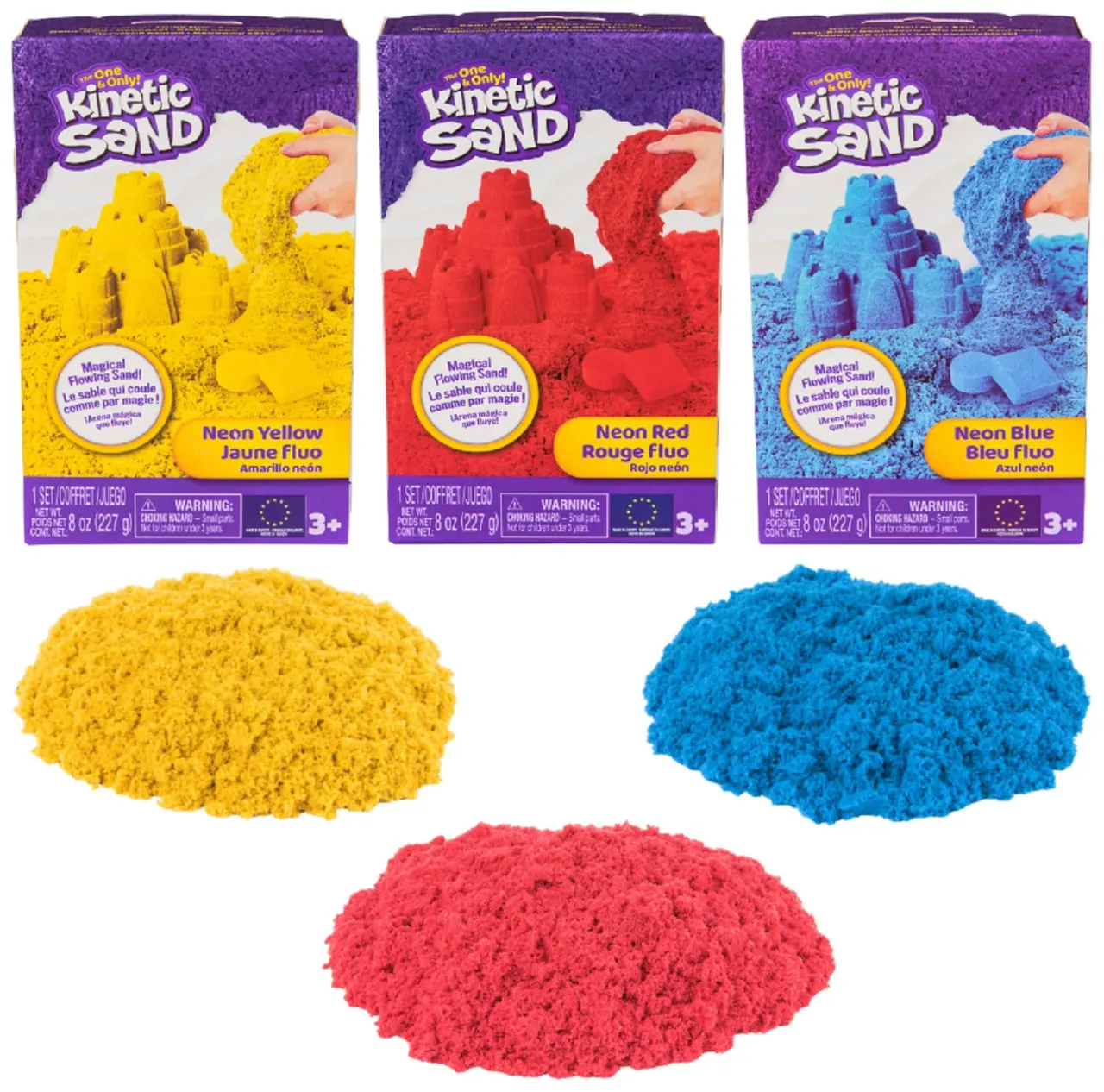 Spin Master Kinetic Sand 227g Surprise Pack – Random Colors (2 Pack) - Image 1