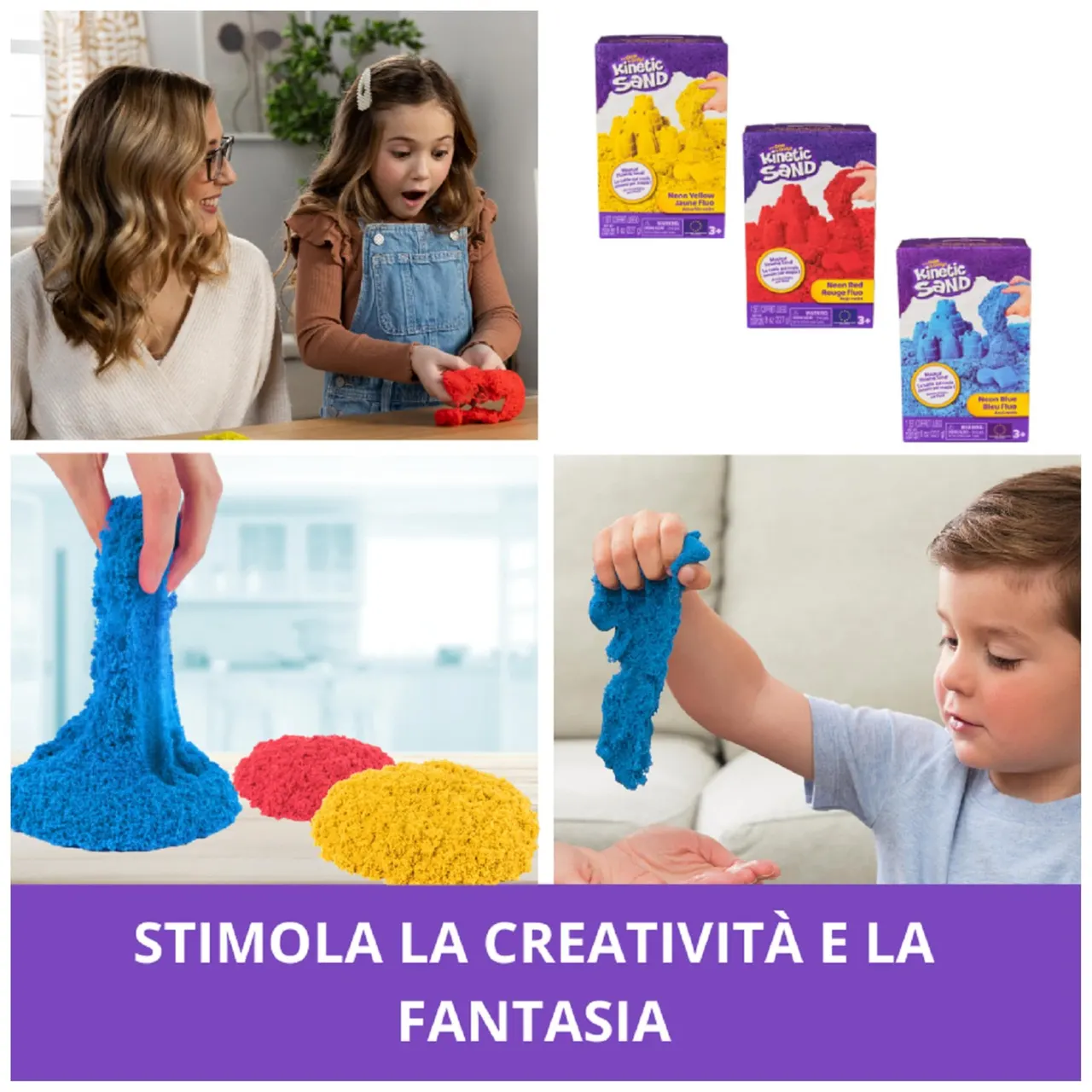 Spin Master Kinetic Sand 227g Surprise Pack – Random Colors (2 Pack) - Image 7
