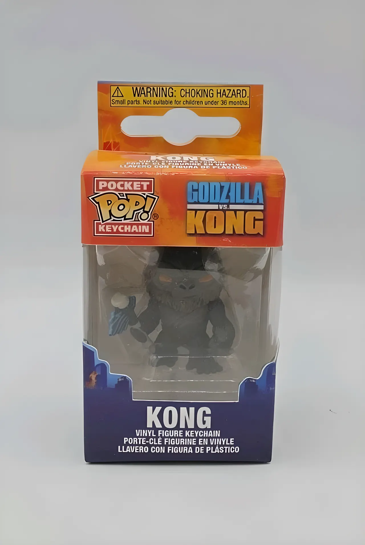Funko Pop! Keychain – Godzilla vs King Kong with Battle Axe - Image 2