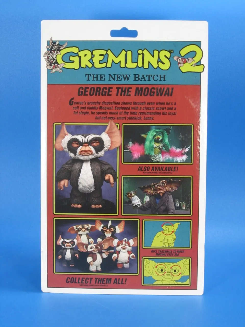 NECA Gremlins 2 George Mogwai 4" Action Figure Reel Toys - Image 6