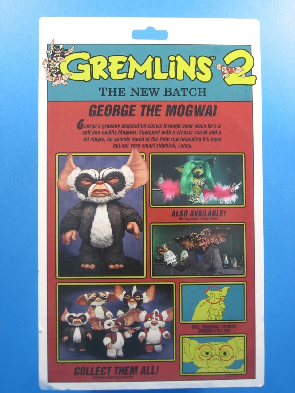 NECA Gremlins 2 George Mogwai 4" Action Figure Reel Toys - Image 8