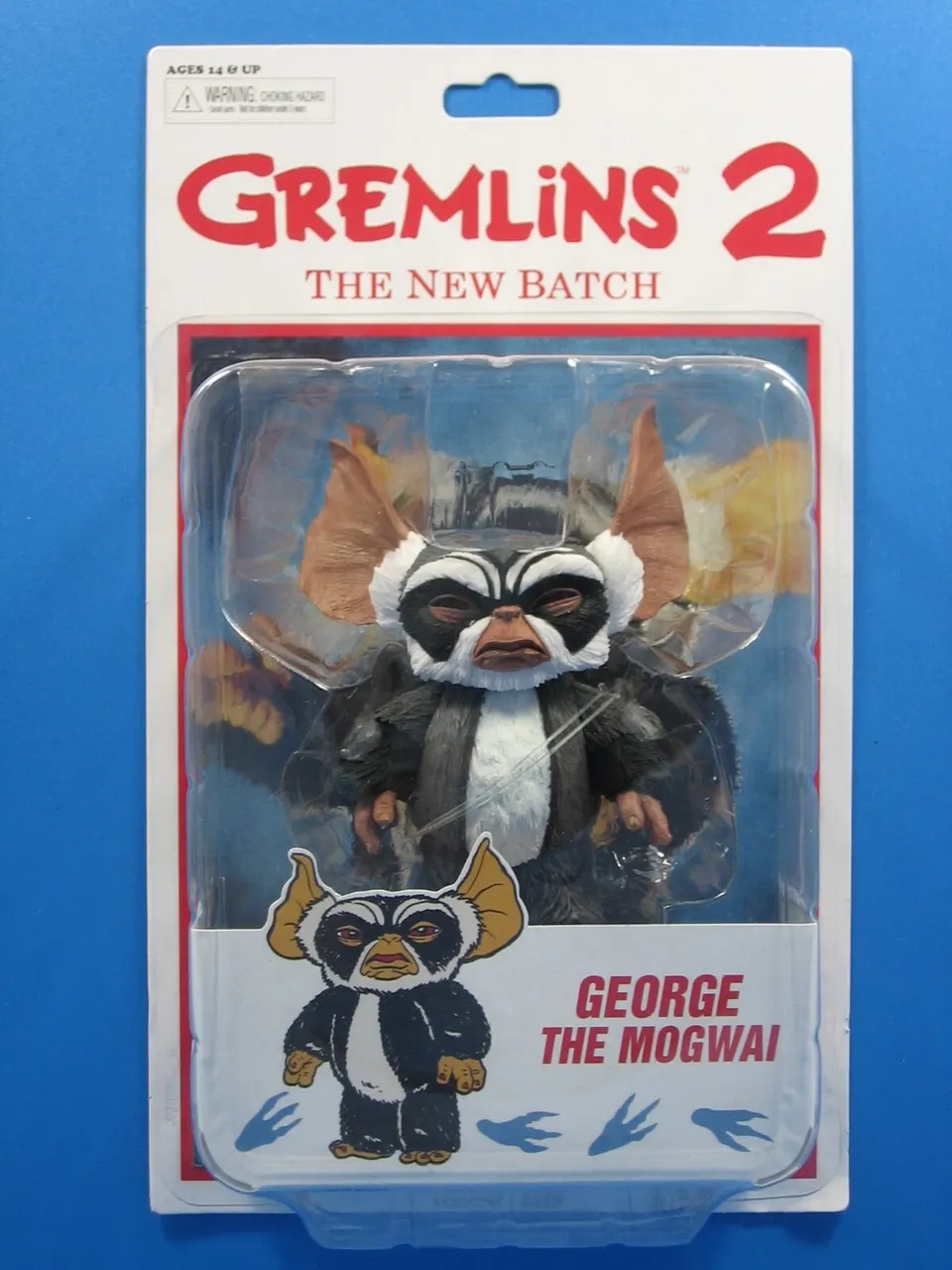 NECA Gremlins 2 George Mogwai 4" Action Figure Reel Toys - Image 7