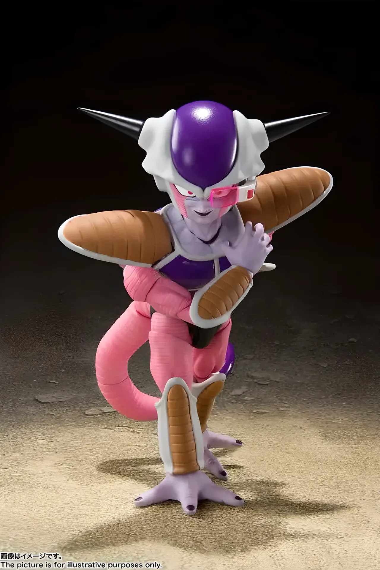 Bandai Tamashii Nations S.H. Figuarts Frieza First Form + Pod 6" Figure - Image 2