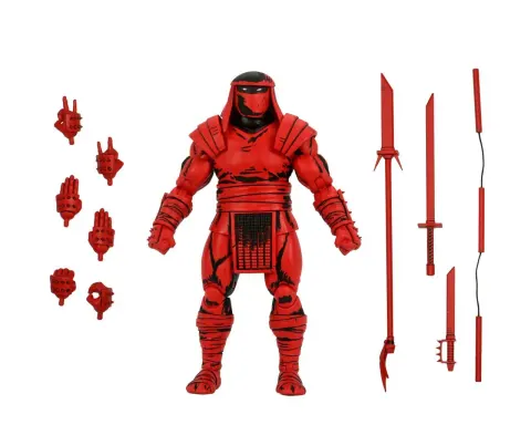 NECA TMNT Foot Enforcer Red & Black Variant 7" Mirage Comics