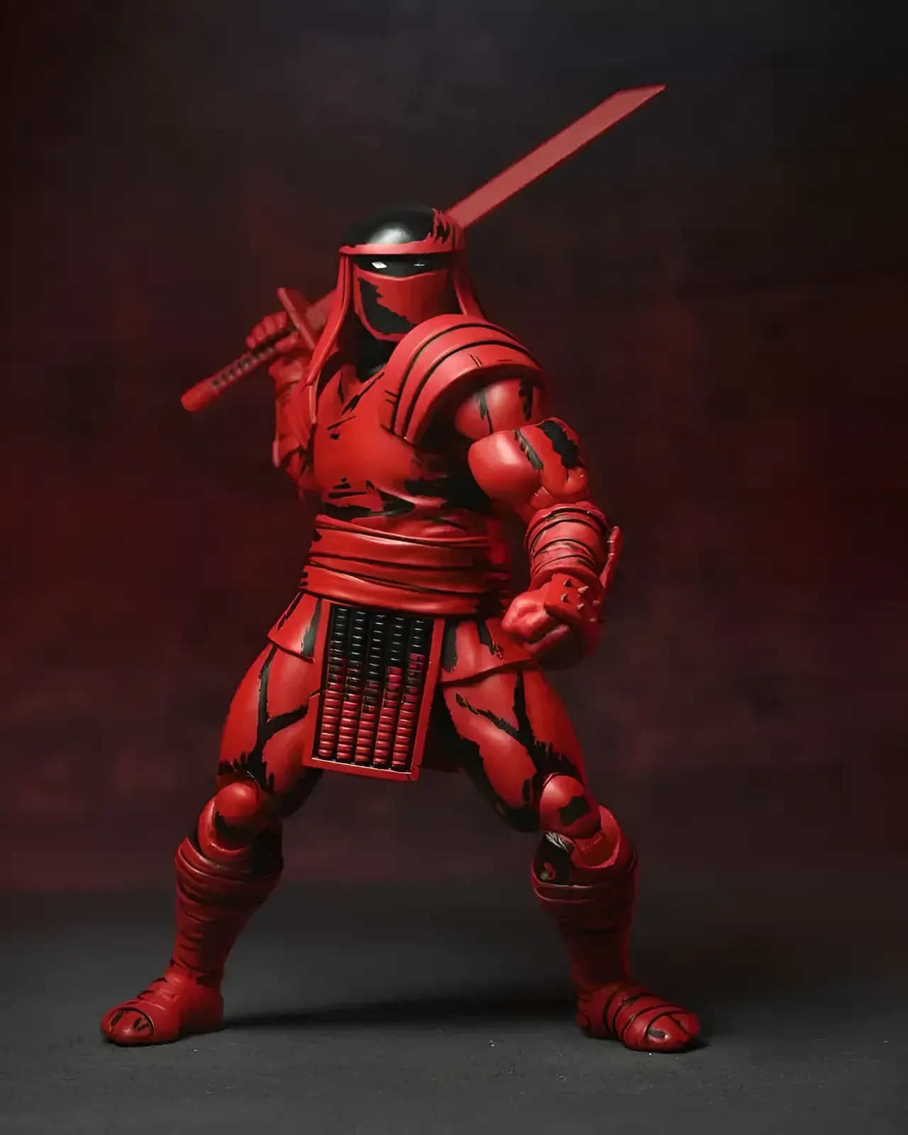 NECA TMNT Foot Enforcer Red & Black Variant – 7\" Mirage Comics - Image 3