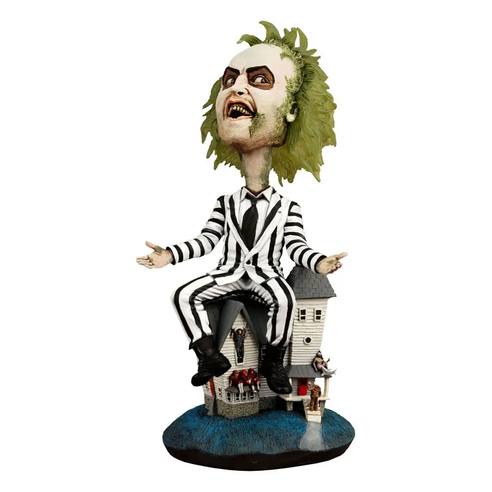 NECA Beetlejuice Lydia Deetz Wedding Head Knocker Bobblehead - Image 1