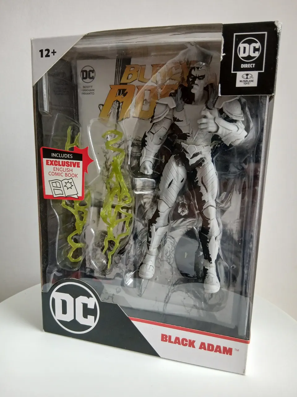 McFarlane Toys Black Adam Gold Label Page Puncher 7-Inch Figure - Image 3