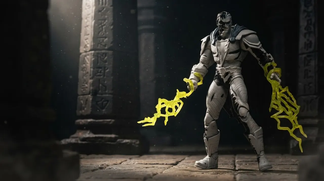 McFarlane Toys Black Adam Gold Label Page Puncher 7-Inch Figure - Image 5
