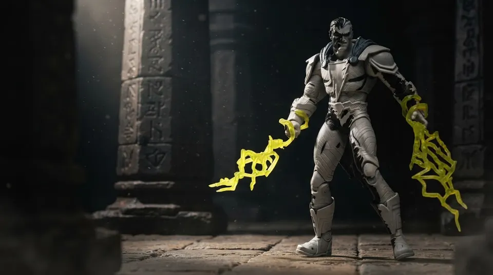 McFarlane Toys Black Adam Gold Label Page Puncher 7-Inch Figure