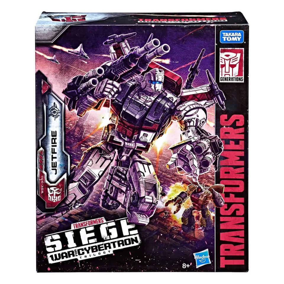 Hasbro Transformers Jetfire V2 Commander Class 11\" Figura - Image 3