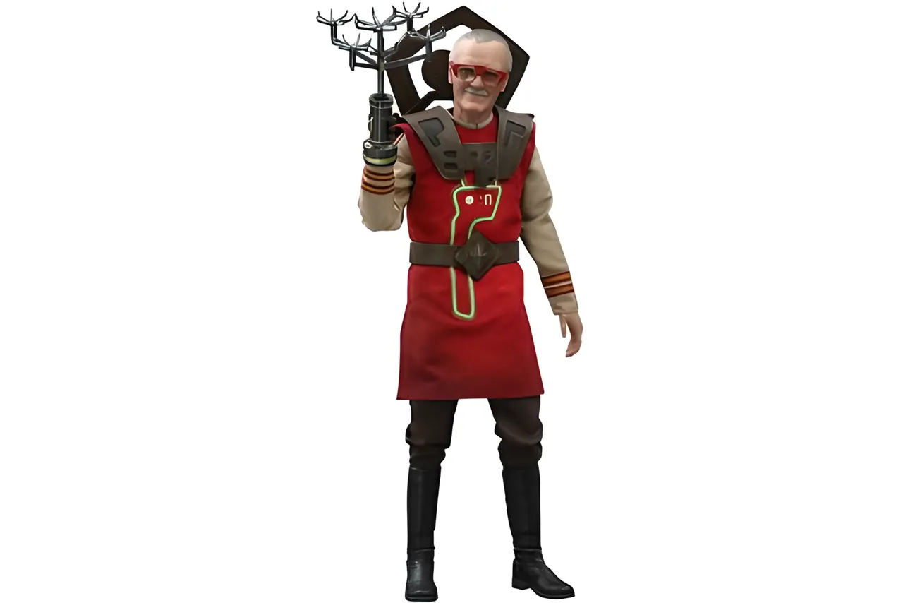 Hot Toys 1/6 Stan Lee Thor Ragnarok Barber Figure - Image 2