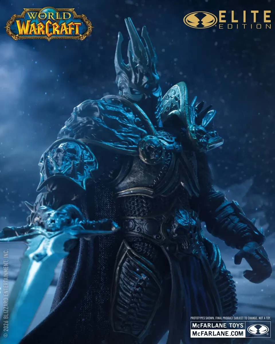 McFarlane Toys World of Warcraft Lich King Deluxe Action Figure #9 - Image 6