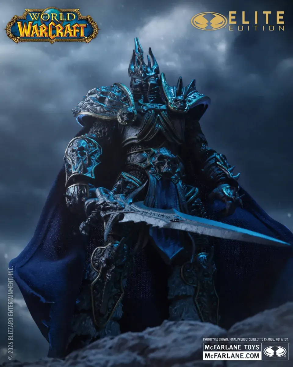 McFarlane Toys World of Warcraft Lich King Deluxe Action Figure #9 - Image 7