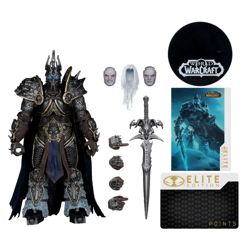 McFarlane Toys World of Warcraft Lich King Deluxe Action Figure #9 - Image 1