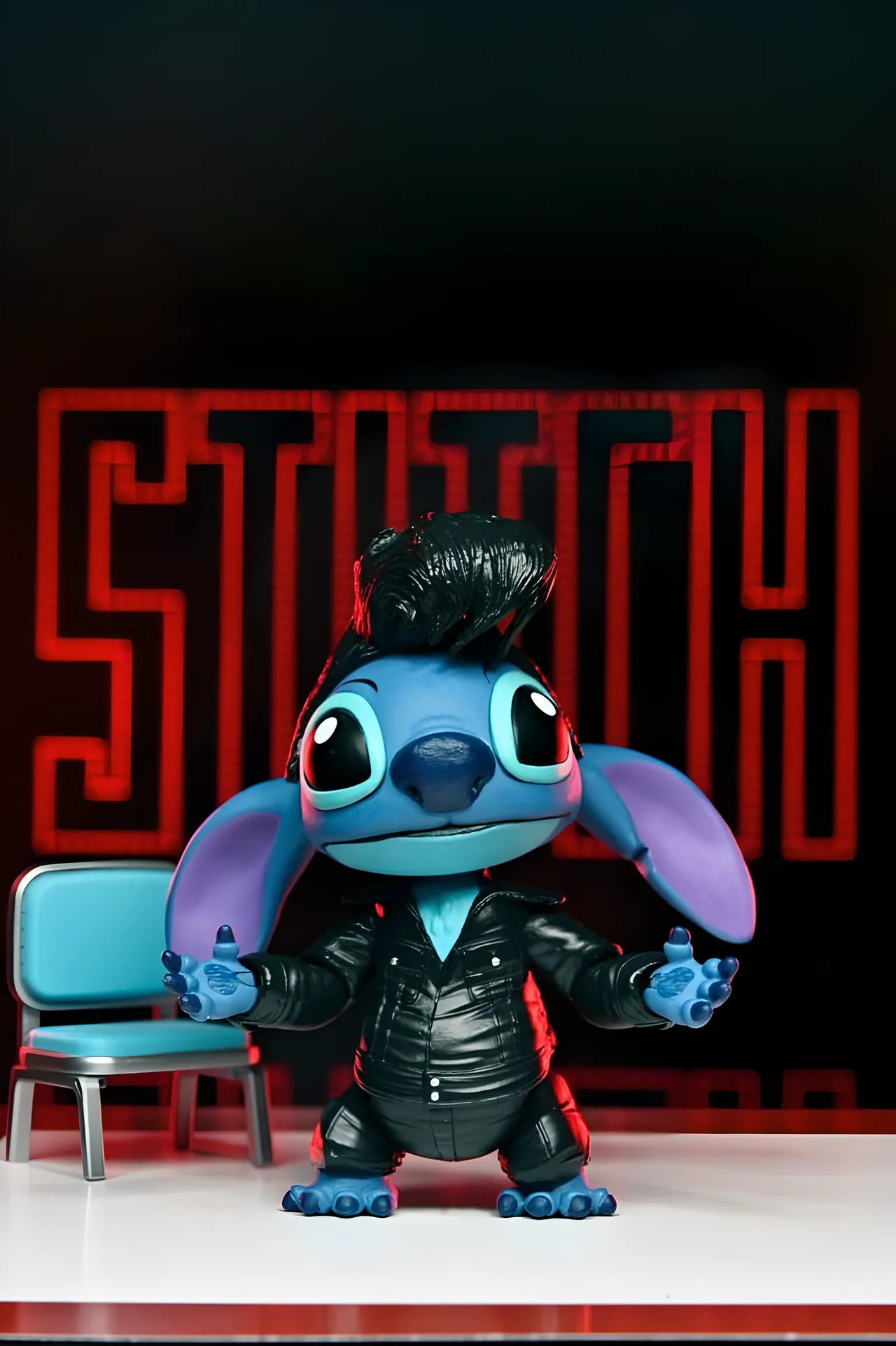 NECA Disney Lilo & Stitch Ultimate Elvis Singer 7" Scale Action Figure - Image 5