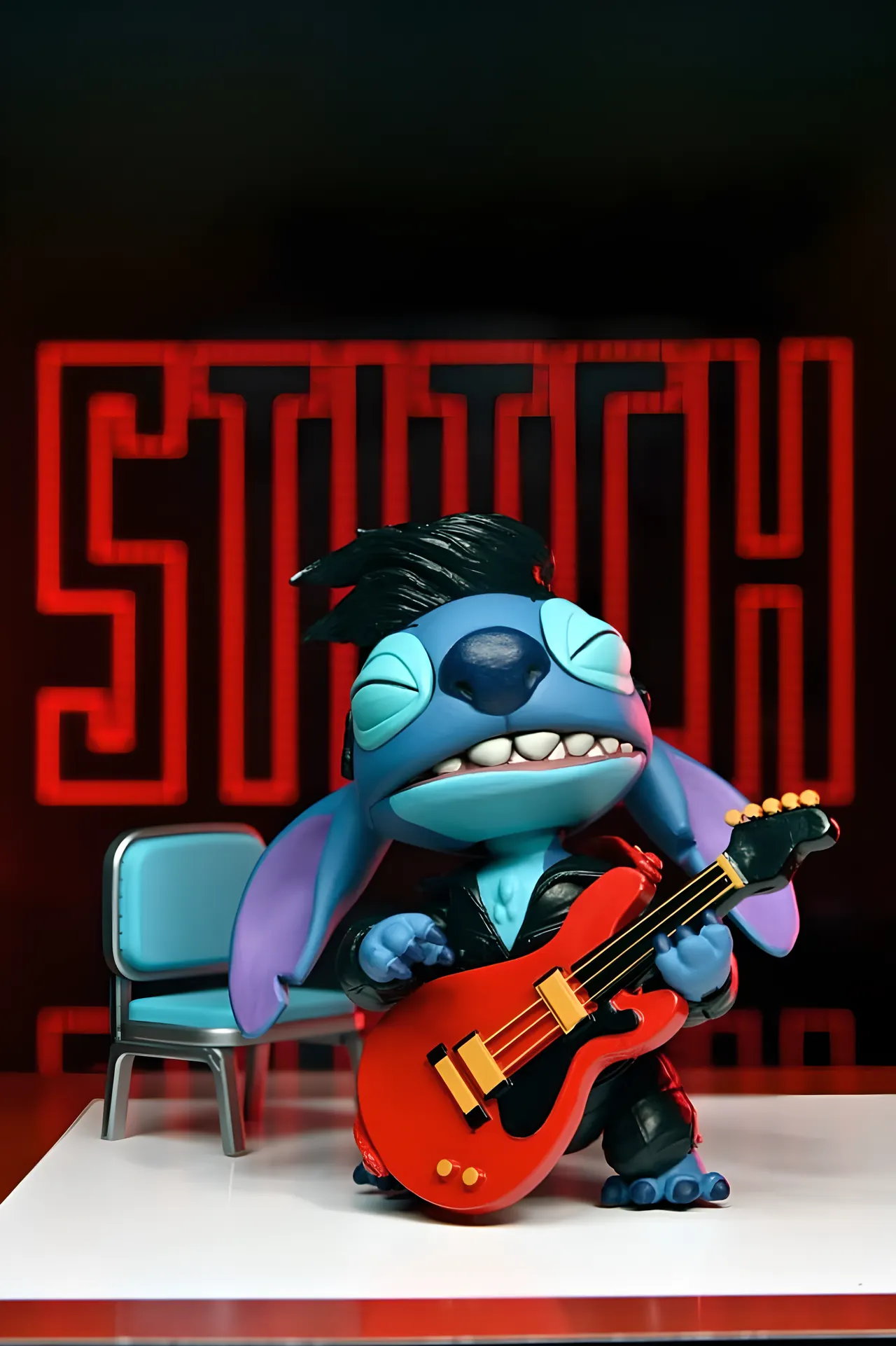 NECA Disney Lilo & Stitch Ultimate Elvis Singer 7" Scale Action Figure - Image 7