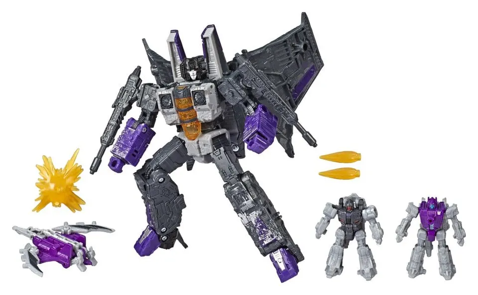 Transformers Generations Siege Voyager Decepticon Phantomstrike 4‑Pack - Image 1