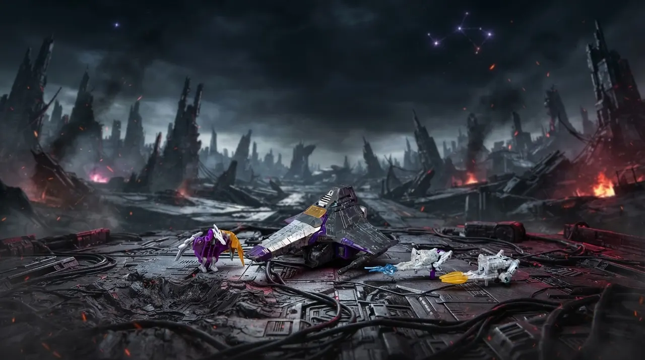 Transformers Generations Siege Voyager Decepticon Phantomstrike 4‑Pack - Image 3