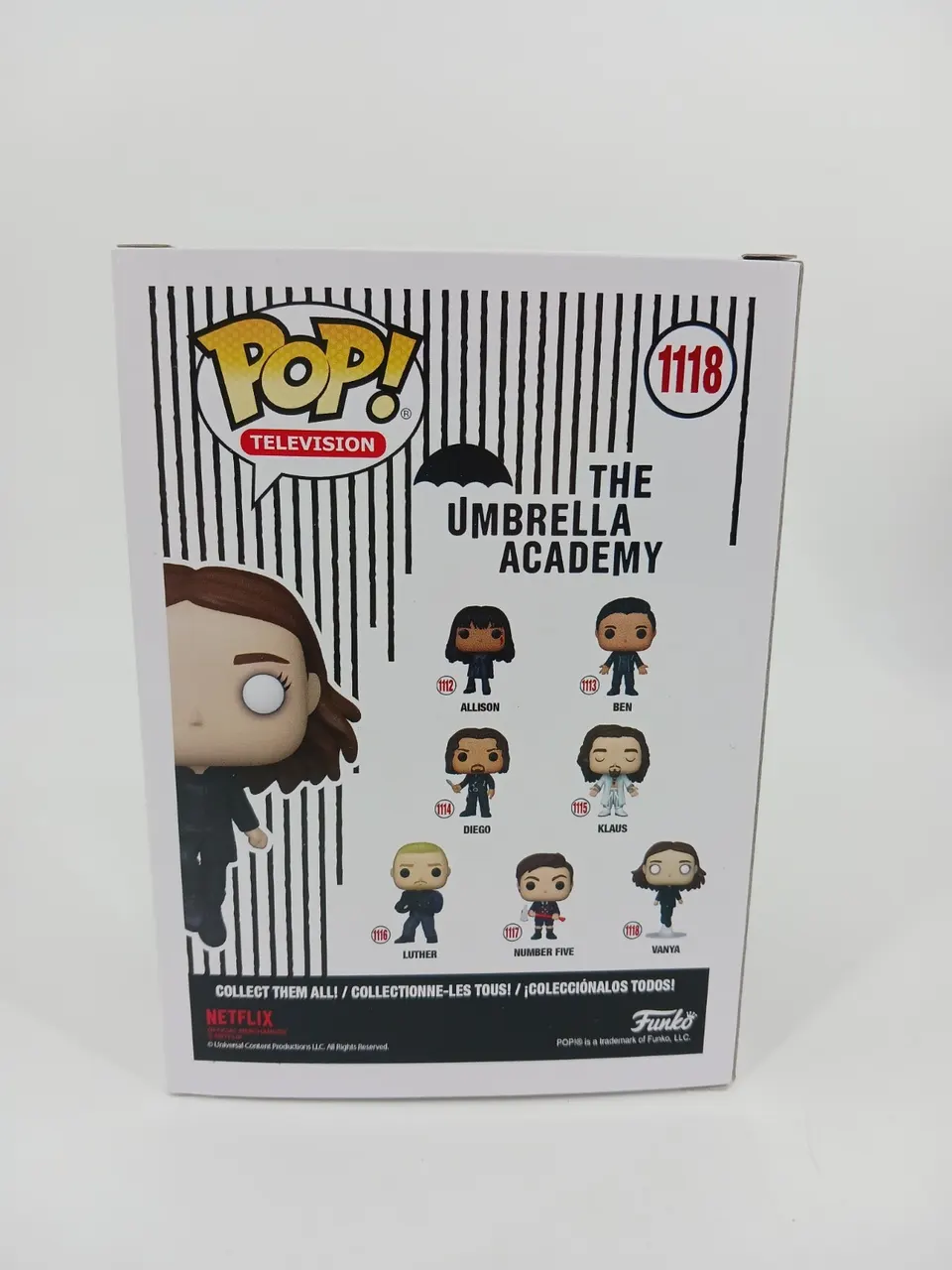 Funko Pop! TV – Umbrella Academy Vanya Hargreeves Vinyl Figure - Image 3