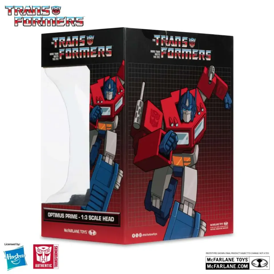 McFarlane Toys Optimus Prime Head Replica – G1 Collectible - Image 5