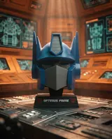 McFarlane Toys Optimus Prime Head Replica – G1 Collectible - Thumbnail 7