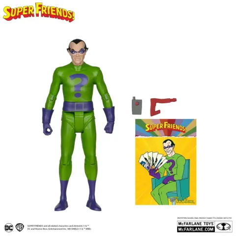 McFarlane Toys DC Retro The Riddler Red Platinum 6" Figure