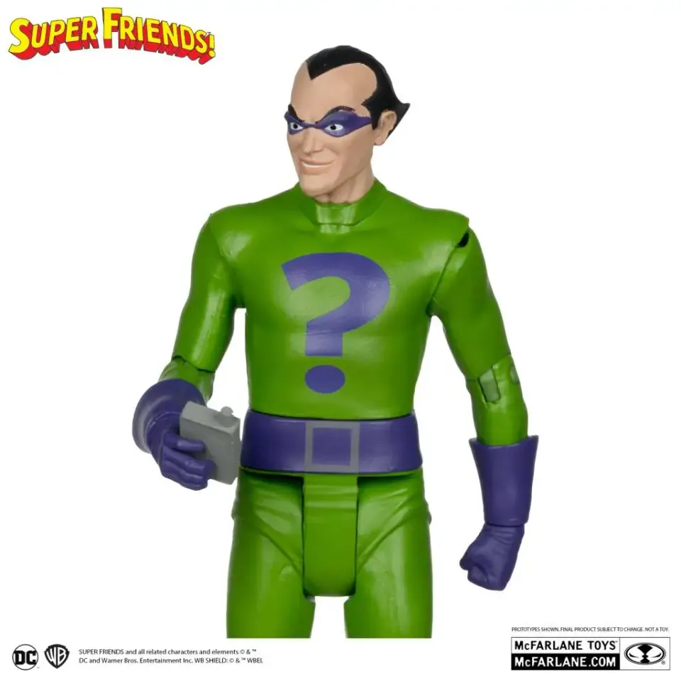 McFarlane Toys DC Retro The Riddler Red Platinum 6" Figure - Image 2