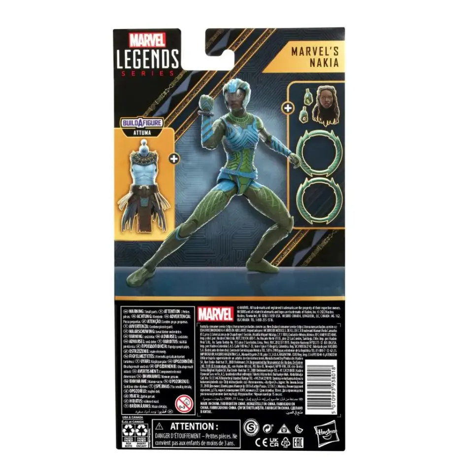 Hasbro Marvel Legends Black Panther Wakanda Forever Nakia 6" (F3676) - Image 8