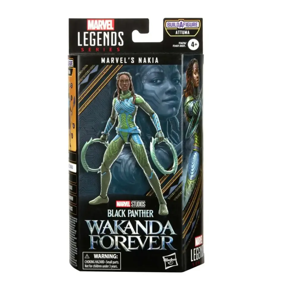 Hasbro Marvel Legends Black Panther Wakanda Forever Nakia 6" (F3676) - Image 7