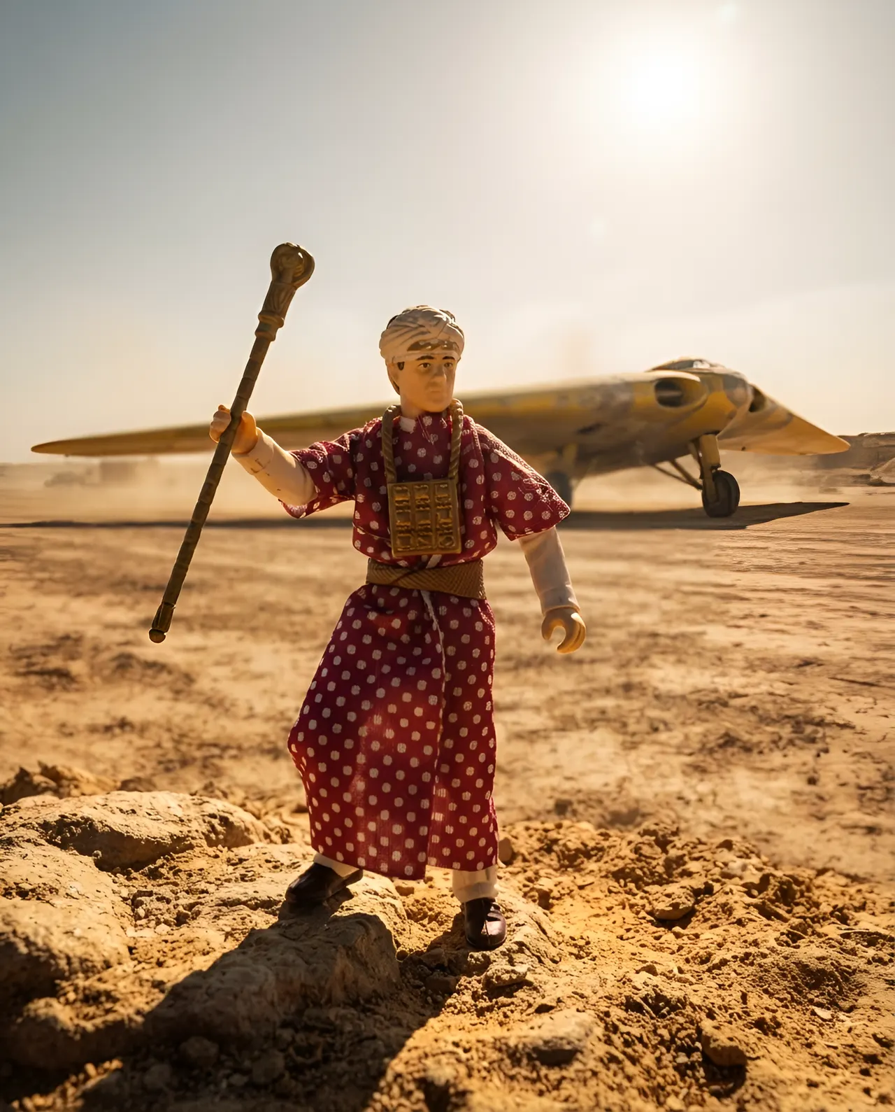 Hasbro Indiana Jones Retro Collection Sallah 3.75" Action Figure - Image 9