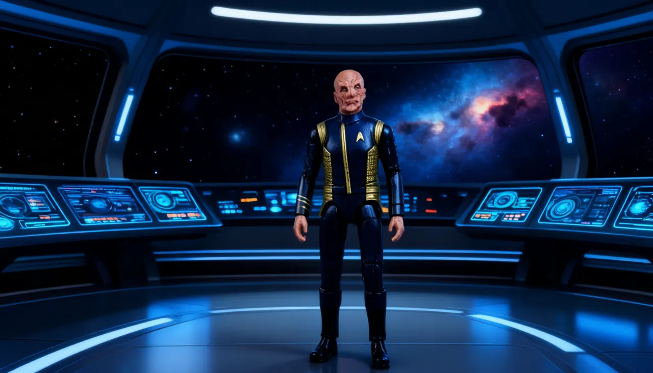 Bandai Spirits Star Trek Commander Saru 5" Action Figure - Image 5
