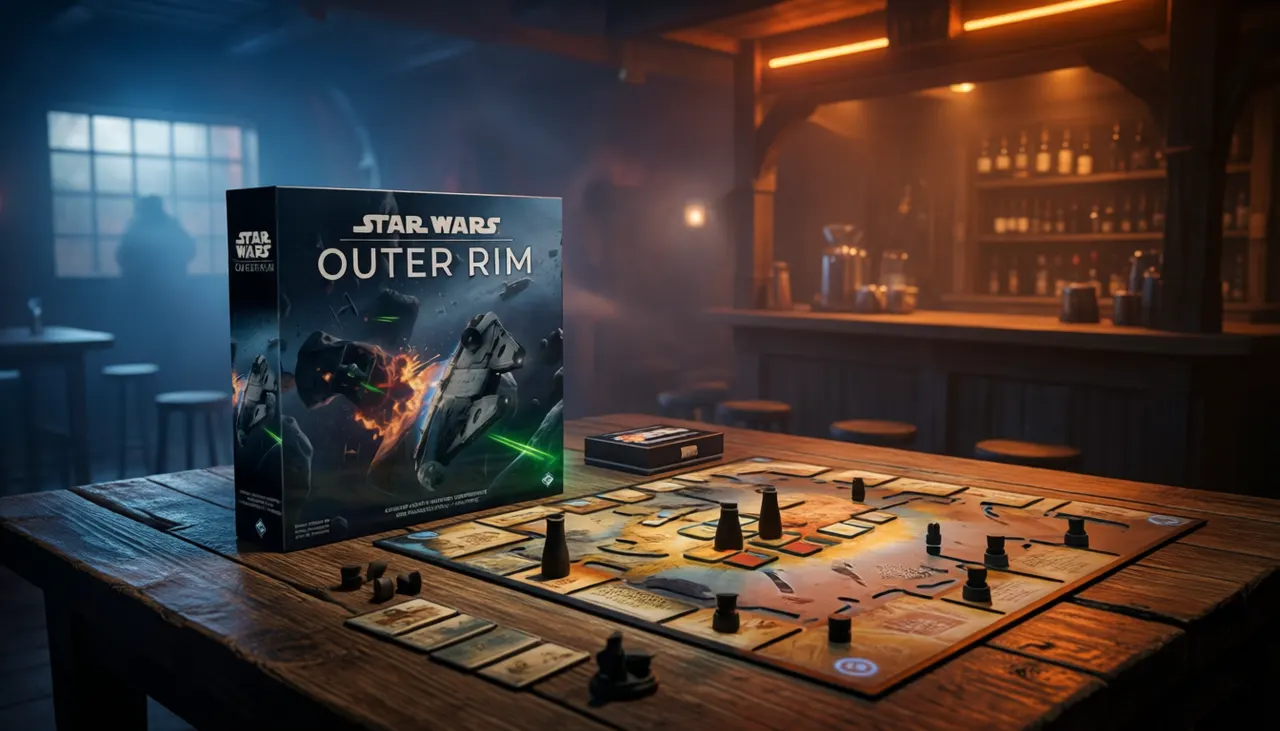 Asmodee Star Wars: Outer Rim Strategy Board Game - Image 3