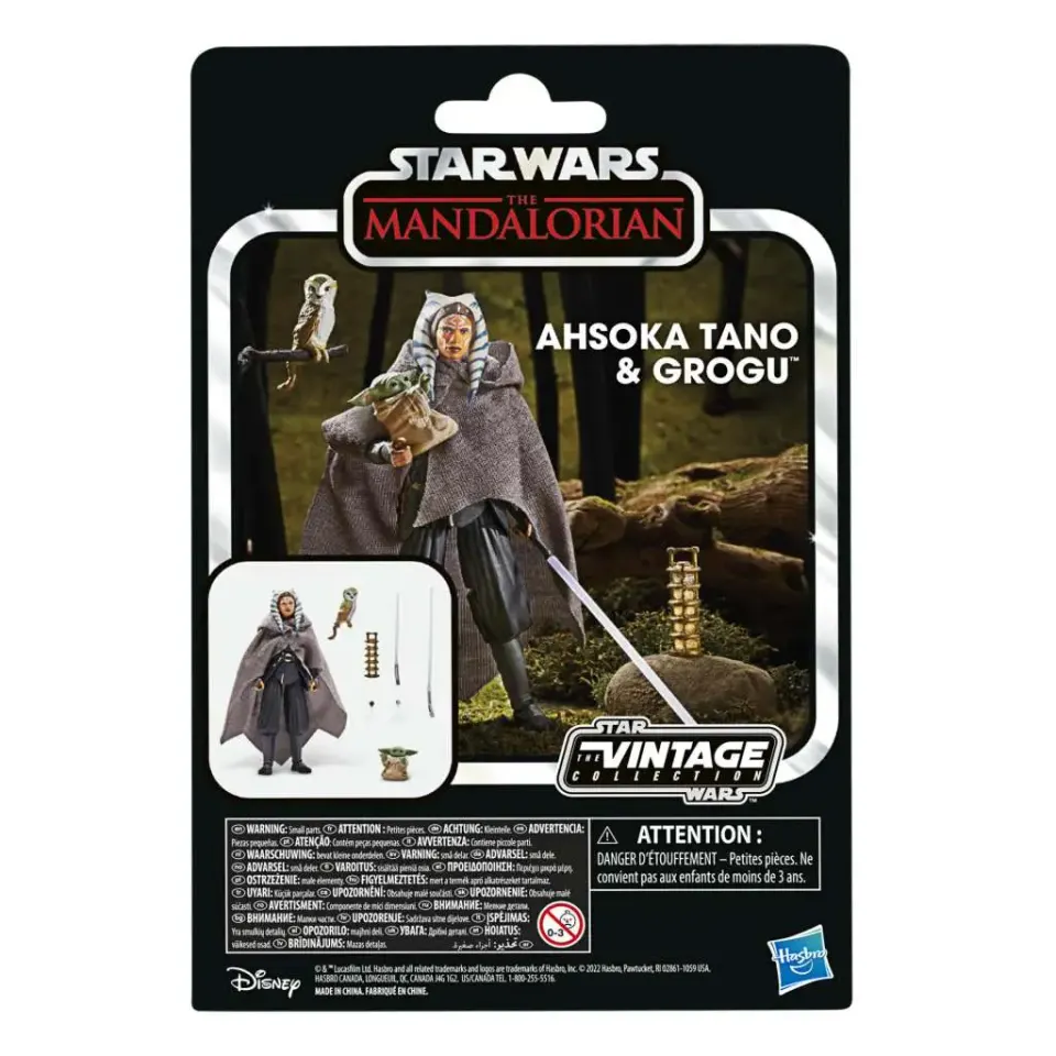 Hasbro Star Wars Vintage Collection Ahsoka Tano & Grogu Two-Pack - Image 7