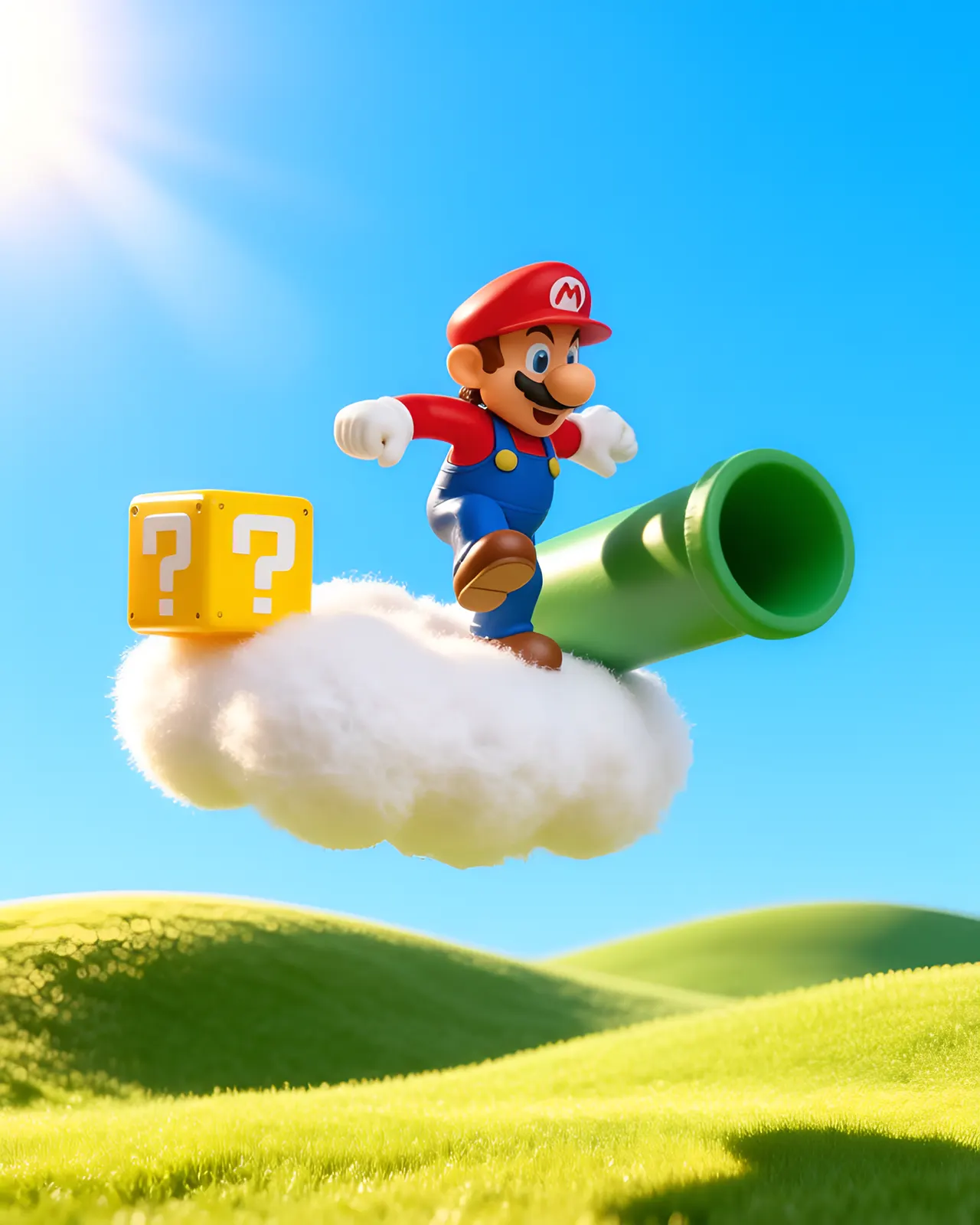 Jakks Pacific Super Mario Cloud Playset – 7‑Piece Collectible Set - Image 10