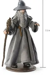 Noble Collection Gandalf Bendy Figure – Lord of the Rings - Thumbnail 3